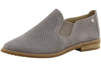 Hush Puppies Women's Analise Clever Perforated Suede Loafers Shoes