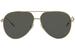 Mont Blanc Men's MB0045S MB/0045/S Pilot Sunglasses
