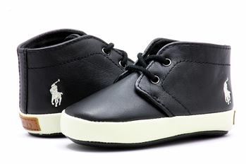 boys black ralph lauren shoes