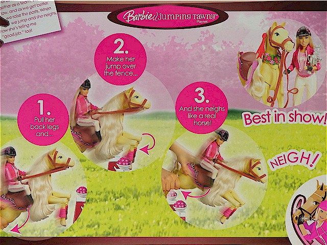 barbie jumping tawny