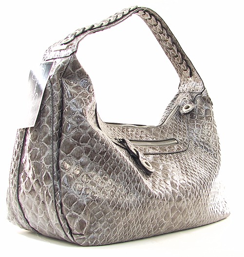 Joylot Jessica Simpson Aer Anaconda Light Gray Handbag 531223403