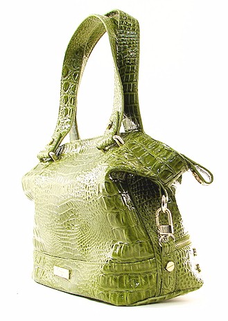 jessica simpson crocodile olive delia satchel handbag write a review ...