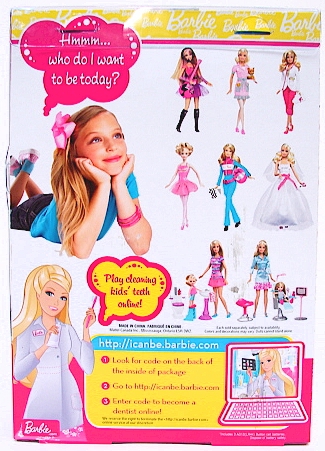 Barbie I Can Be Dentist Playset With Kelly Doll Toy By Mattel R4301