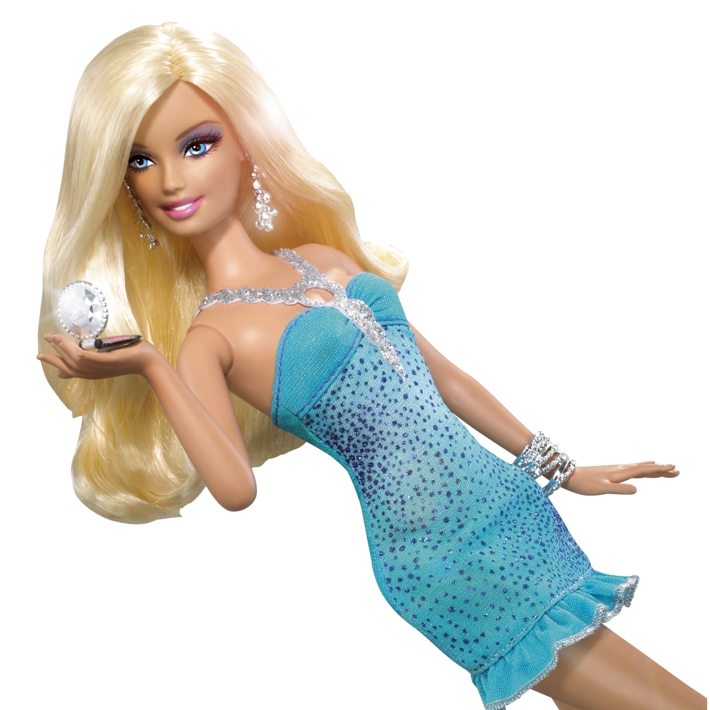 Barbie loves Make-Up Girl Doll Kids Toy by Mattel # R6600