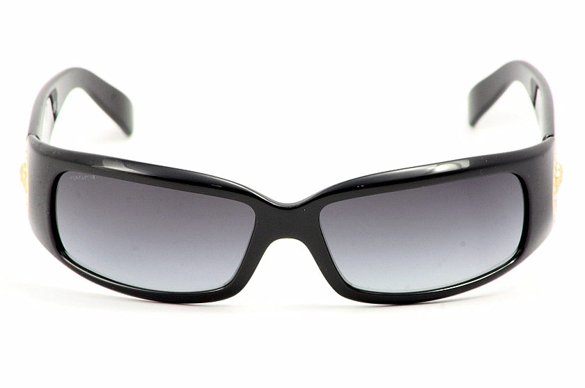 Versace Sunglasses 4044b 4044 B Shiny Black Shades 