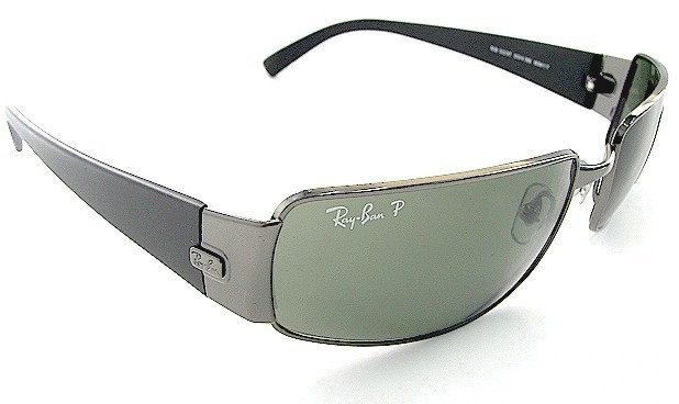 Ray Ban 3237 Gray 004 58 Rayban Polarized Sunglasses 60x17