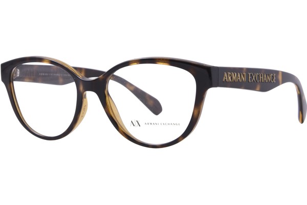  Armani Exchange AX3069 Eyeglasses Women's Full Rim Cat Eye 