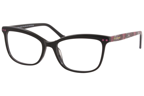  Betsey Johnson Flora-Affair Eyeglasses Women's Full Rim Optical Frame 