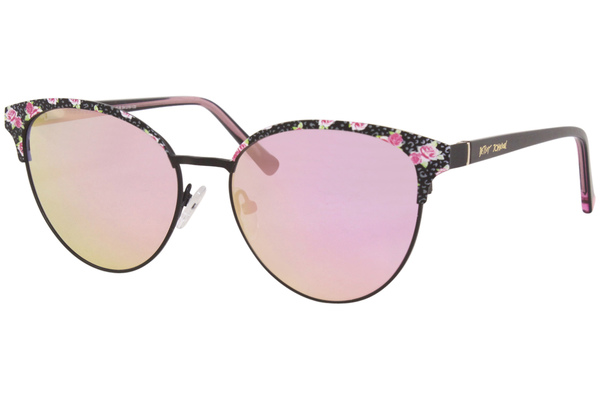  Betsey Johnson Love-Star Sunglasses Women's Fashion Cat Eye Shades 