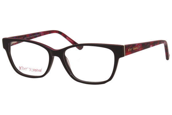 Betsey Johnson Rebel Eyeglasses Women's Full Rim Optical Frame 