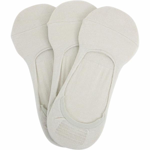  Calvin Klein Men's 3-Pairs Heel Grip Ghost Liner Socks (One Size) 