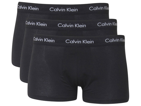  Calvin Klein Men's Trunks Low Rise Underwear 3-Pairs 