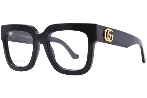  Gucci GG1549O Eyeglasses Women's Full Rim Rectangle Shape 