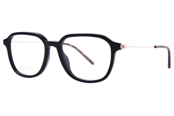  Gucci GG1576O Eyeglasses Men's Full Rim Rectangle Shape 