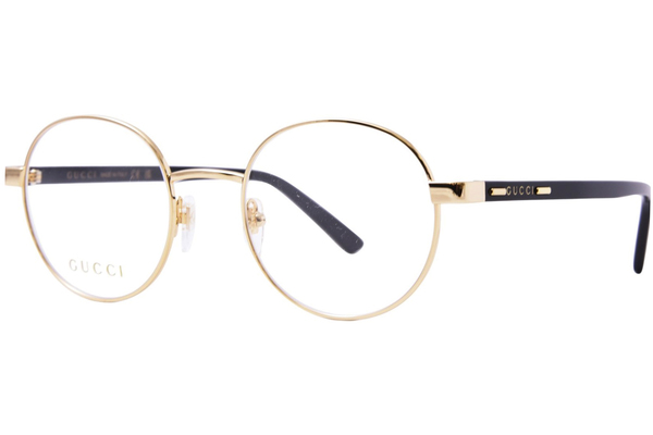  Gucci GG1585O Eyeglasses Men's Full Rim Round Shape 