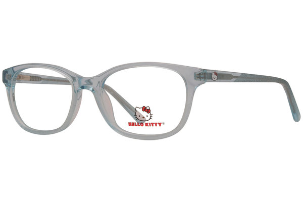  Hello Kitty HK319 Eyeglasses Youth Girl's Full Rim Oval Optical Frame 