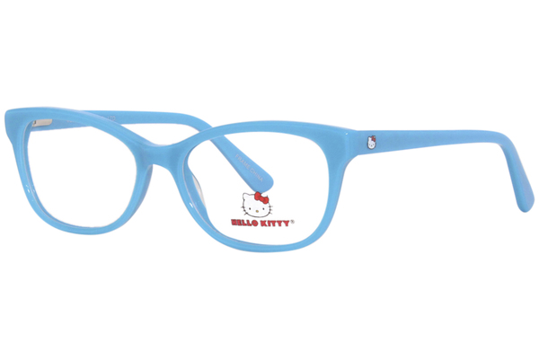  Hello Kitty HK365 Eyeglasses Youth Girl's Full Rim Cat Eye 