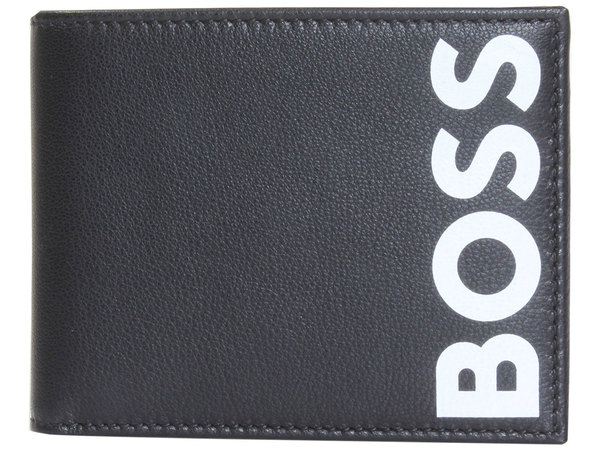  Hugo Boss Men's Big-BC Wallet Leather Bifold Logo 