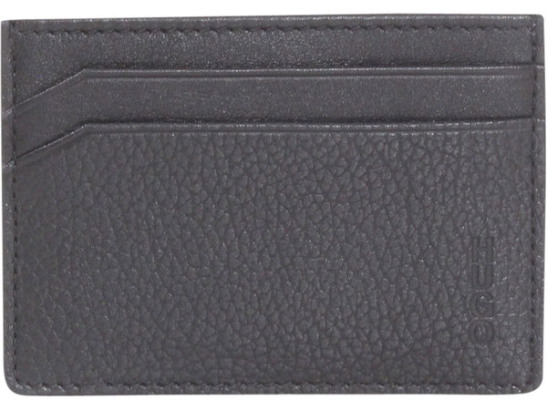  Hugo Boss Men's Subway Wallet Card Holder Genuine Leather Ingrained 