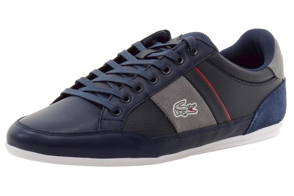  Lacoste Men's Chaymon 216 1 Fashion Leather/Suede Sneakers Shoes 