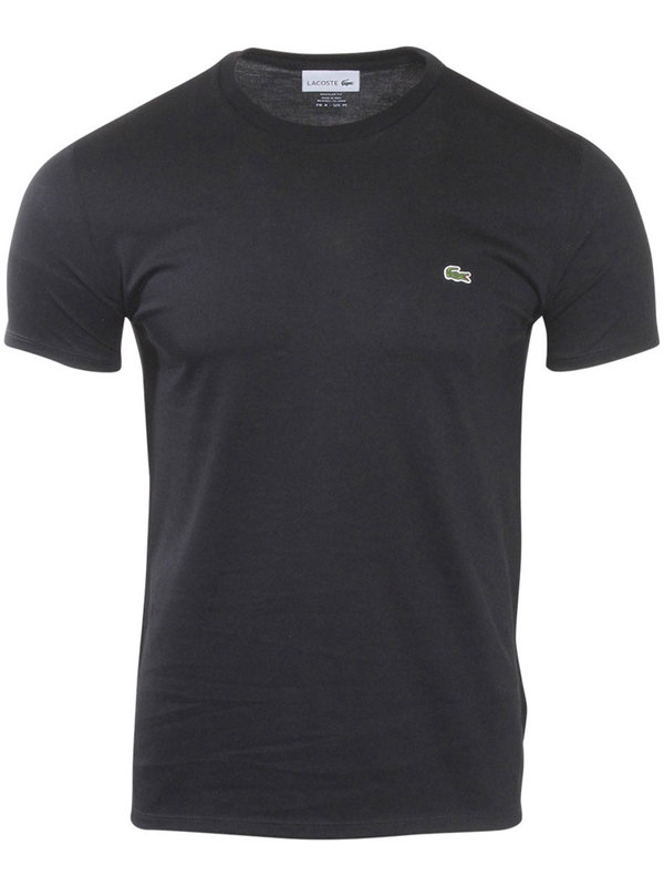  Lacoste Men's T-Shirt Crew Neck Short Sleeve Pima Jersey 