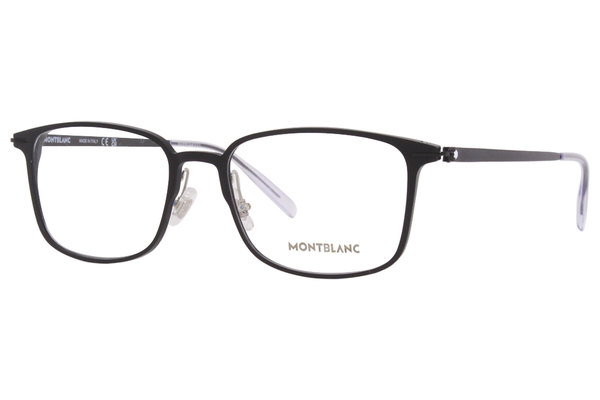  Mont Blanc MB0196OK Eyeglasses Men's Full Rim Rectangle Shape 