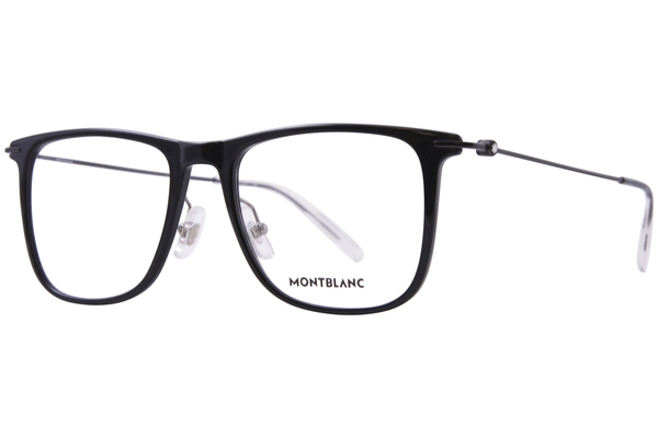  Mont Blanc MB0206O Eyeglasses Men's Full Rim Square Shape 