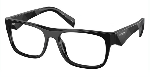  Prada PR 22ZV Eyeglasses Men's Full Rim Square Shape 