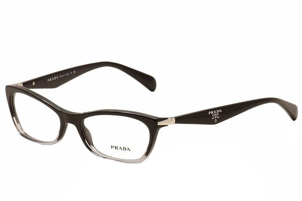  Prada Women's Eyeglasses Catwalk PR 15PV Full Rim Optical Frame 