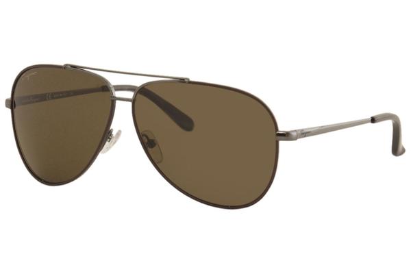  Salvatore Ferragamo SF131S Fashion Pilot Sunglasses 