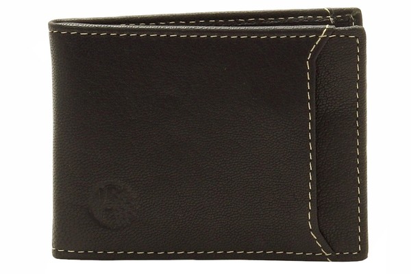  Timberland Men's Blix Flip Clip Leather Bi-Fold Wallet 