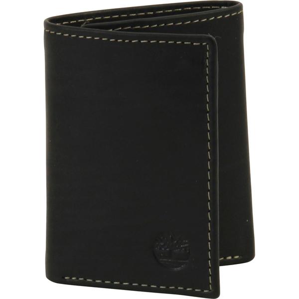  Timberland Men's Hunter Genuine Leather Tri-Fold Wallet 