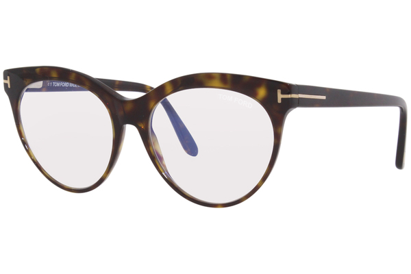  Tom Ford TF5827-B Eyeglasses Women's Full Rim Cat Eye 