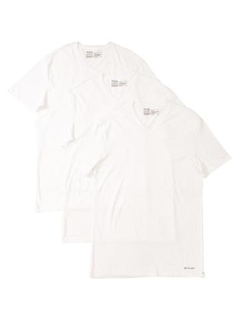Columbia Men's 3-Pcs Short Sleeve V-Neck Cotton T-Shirt