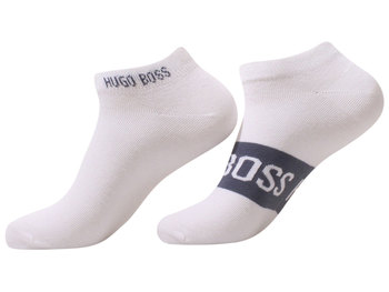 Hugo Boss Men's Ankle Socks Logo Writing 2-Pairs