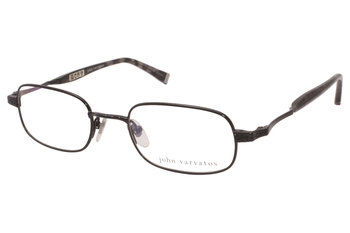 John Varvatos V140 Eyeglasses Men's Full Rim Rectangular Optical Frame