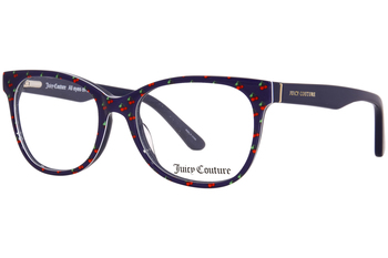 Juicy Couture JU-302 Eyeglasses Youth Kids Girl's Full Rim Square Shape