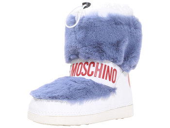 Love Moschino Women's Winter Ankle Boots Faux Fur