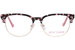 Betsey Johnson Allstar Eyeglasses Women's Full Rim Square Shape
