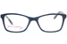 Betsey Johnson Girls Swag Eyeglasses Girl's Full Rim Rectangle Shape