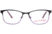 Betsey Johnson Wildflower Eyeglasses Youth Kids Girl's Full Rim Square Shape