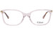 Chloe CH0059O Eyeglasses Women's Full Rim Rectangle Shape