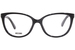 Moschino MOS559 Eyeglasses Women's Full Rim Cat Eye