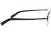 Tom Ford TF5450 Eyeglasses Women's Half Rim Square Optical Frame