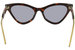 Gucci Web GG0597S Sunglasses Women's Fashion Cat Eye