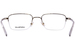 Mont Blanc MB0237O Eyeglasses Men's Semi Rim Rectangle Shape