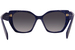 Prada PR-19ZS Sunglasses Women's Square Shape