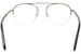 Tom Ford TF5451 Eyeglasses Men's Half Rim Oval Optical Frame