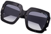 Gucci GG1111S Sunglasses Women's Square Shape