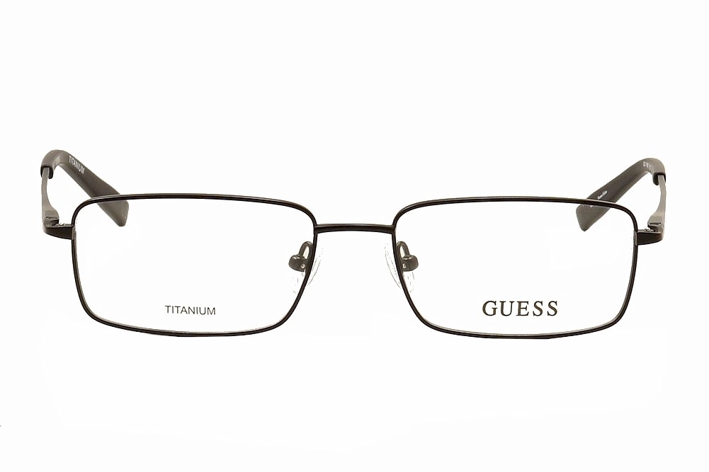 Guess Men S Eyeglasses GU1855 GU 1855 Titanium Full Rim Optical Frame